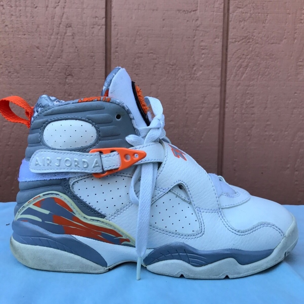 GUC Nike Air Jordan 8 retro GS 6.5Y Basketball